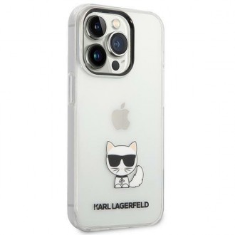 Karl Lagerfeld KLHCP14XCTTR iPhone 14 Pro Max 6.7 &quot;hardcase clear / transparent Choupette Body