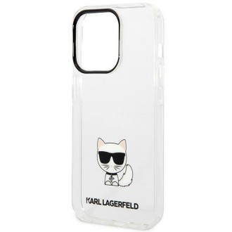 Karl Lagerfeld KLHCP14XCTTR iPhone 14 Pro Max 6.7 &quot;hardcase clear / transparent Choupette Body