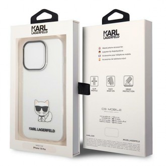 Karl Lagerfeld KLHCP14XCTTR iPhone 14 Pro Max 6.7 &quot;hardcase clear / transparent Choupette Body
