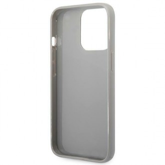 Karl Lagerfeld KLHCP14XLGMMSV3 iPhone 14 Pro Max 6.7 &quot;hardcase silver / silver Monogram Iridescent