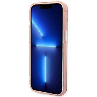 Karl Lagerfeld KLHMP14SHKCP iPhone 14 6.1 &quot;hardcase pink / pink Karl &amp; Choupette Aluminum Magsafe