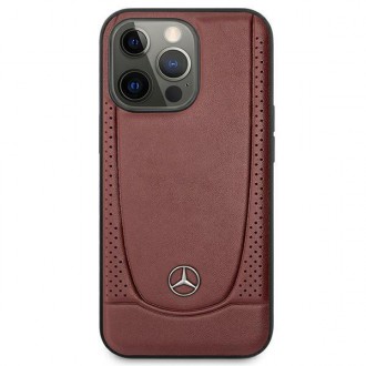 Mercedes MEHCP14LARMRE iPhone 14 Pro 6.1 &quot;red / red hardcase Leather Urban Bengale