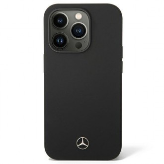Mercedes MEHCP14LSILBK iPhone 14 Pro 6,1" czarny/black hardcase Silicone Line