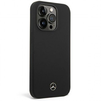 Mercedes MEHCP14LSILBK iPhone 14 Pro 6,1" czarny/black hardcase Silicone Line