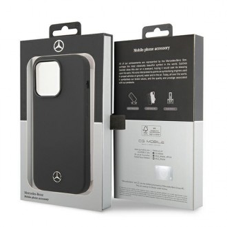 Mercedes MEHCP14LSILBK iPhone 14 Pro 6,1" czarny/black hardcase Silicone Line