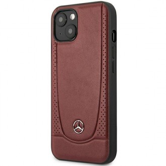 Mercedes MEHCP14MARMRE iPhone 14 Plus 6.7 &quot;red / red hardcase Leather Urban Bengale