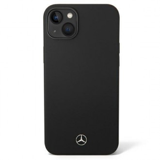 Mercedes MEHCP14MSILBK iPhone 14 Plus 6,7" czarny/black hardcase Silicone Line