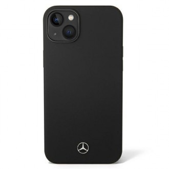 Mercedes MEHMP14SSILBK iPhone 14 6,1" czarny/black hardcase Silicone Line Magsafe