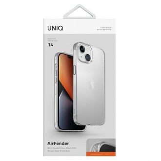 Uniq case Air Fender iPhone 14 6.1 &quot;nude transparent