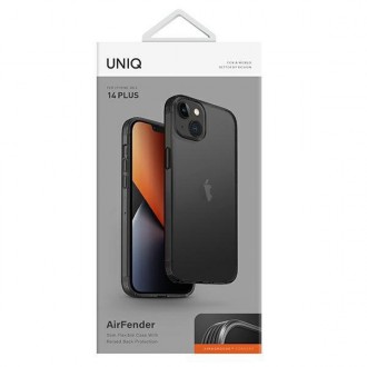 Uniq case Air Fender iPhone 14 Plus 6.7 &quot;gray / smoked gray tinted