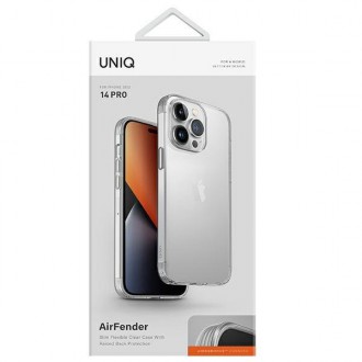 Uniq case Air Fender iPhone 14 Pro 6.1 &quot;nude transparent