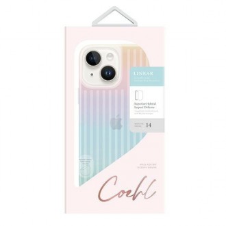 Uniq case Coehl Linear iPhone 14 6.1 &quot;opal / iridescent