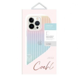 Uniq case Coehl Linear iPhone 14 Pro 6.1 &quot;opal / iridescent