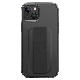 Uniq case Heldro Mount iPhone 14 6.1 &quot;black / vapor smoke