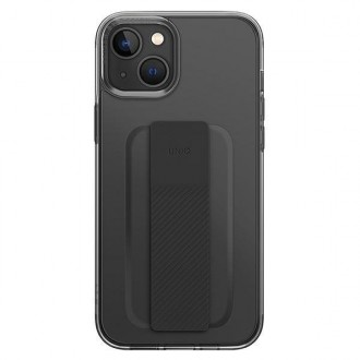 Uniq case Heldro Mount iPhone 14 6.1 &quot;black / vapor smoke