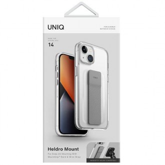 Uniq case Heldro Mount iPhone 14 6.1 &quot;transparent / lucent clear