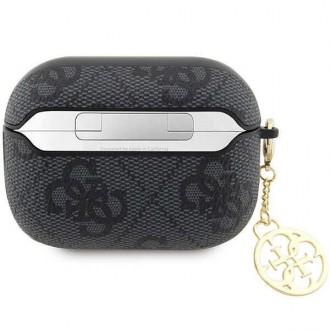 Guess GUAP2G4GSMK kryt AirPods Pro 2 černo/černý 4G Charm Collection