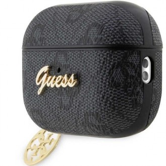 Guess GUAP2G4GSMK kryt AirPods Pro 2 černo/černý 4G Charm Collection