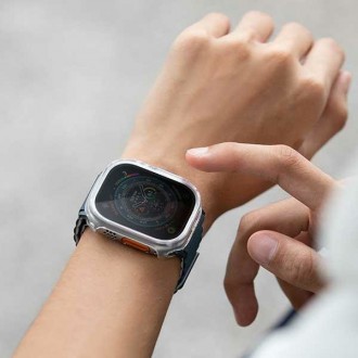 Uniq Garde Apple Watch Ultra 49mm pouzdro. šedá / kouřově šedá