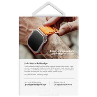 Uniq Garde Apple Watch Ultra 49mm pouzdro. šedá / kouřově šedá