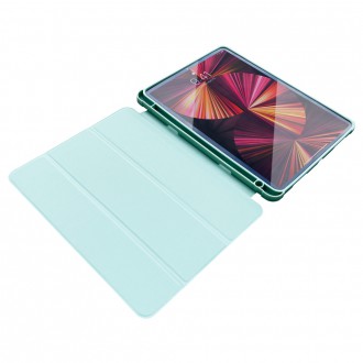 Stand Tablet Case Smart Cover pouzdro pro iPad mini 2021 s funkcí stojánku modré
