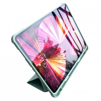 Stand Tablet Case Smart Cover pouzdro pro iPad mini 2021 s funkcí stojánku modré