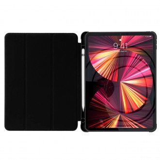 Stand Tablet Case Smart Cover pouzdro pro iPad mini 2021 s funkcí stojánku černé