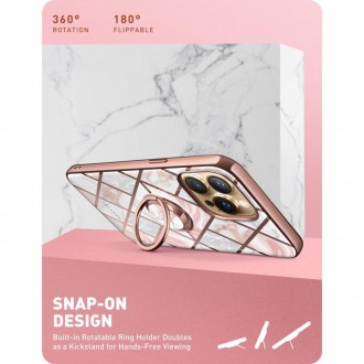 Supcase IBLSN COSMO SNAP IPHONE 13 PRO MARBLE PINK