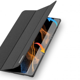 Dux Ducis Domo foldable cover for tablet with Smart Sleep function Samsung Galaxy Tab S8 Ultra stand black