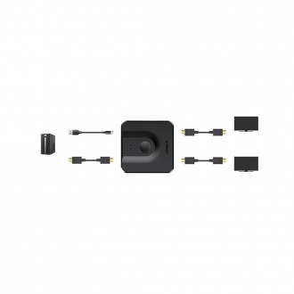 Ugreen CM430 signal splitter 2x DisplayPort (input) to 1x DisplayPort (output) 4K / 1080p switch black (60622)