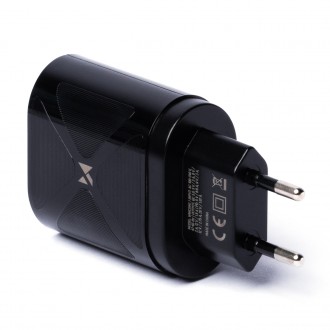 Wozinsky small 65W GaN charger with USB ports, USB supports fast charging black (WWCGM1)
