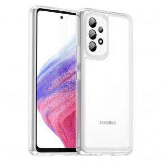 Outer Space Case pro kryt Samsung Galaxy A53 5G s flexibilním průhledným rámečkem