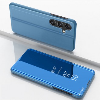Kryt Clear View Case pro Samsung Galaxy A54 5G modrý flipový kryt