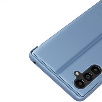 Clear View Case pro Samsung Galaxy A54 5G flipový kryt růžový