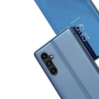 Clear View Case pro Samsung Galaxy A54 5G flipový kryt růžový