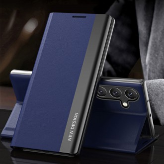Pouzdro Sleep Case Pro pro Samsung Galaxy A54 5G s vyklápěcím stojánkem modré