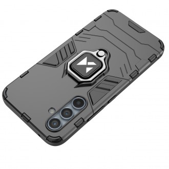 Wozinsky Ring Armor pro Samsung Galaxy A54 5G pancéřový kryt magnetický držák kroužek černý