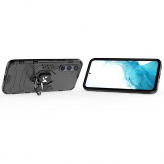 Wozinsky Ring Armor pro Samsung Galaxy A54 5G pancéřový kryt magnetický držák kroužek černý