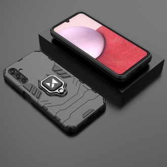 Wozinsky Ring Armor pro Samsung Galaxy A14 pancéřový kryt magnetický držák kroužek černý