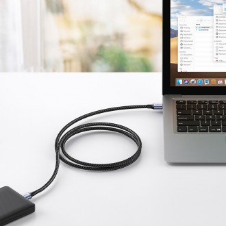 Ugreen kabel Kabel USB – USB 3.0 5 Gb/s 0,5 m šedý (US373)
