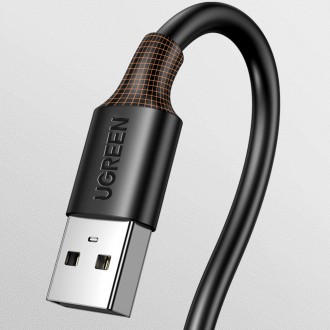 Ugreen kabel USB – USB 2.0 480 Mb/s 0,25 m černý (US102)