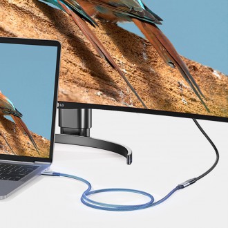 Ugreen prodlužovací kabel USB C 3.1 samec / samice 10 Gb/s 1 m šedý (US372)