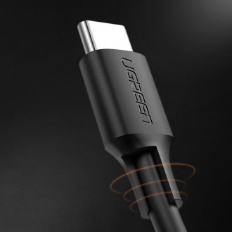 Ugreen USB Type C charging and data cable 3A 2m black (US286)
