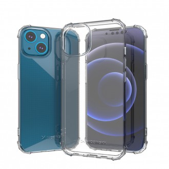 Wozinsky Anti Shock durable case with Military Grade Protection for iPhone 13 transparent
