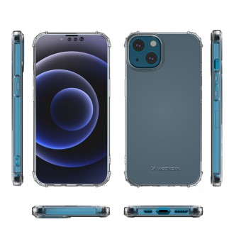 Wozinsky Anti Shock durable case with Military Grade Protection for iPhone 13 transparent