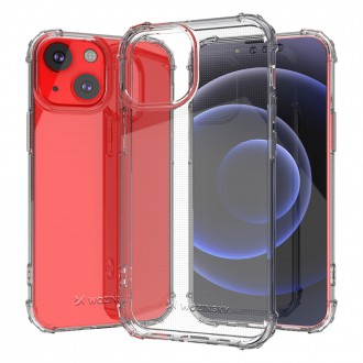 Wozinsky Anti Shock durable case with Military Grade Protection for iPhone 13 mini transparent