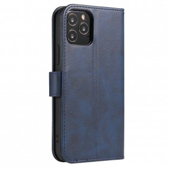 Magnet Case elegant case cover cover with a flap and stand function for Samsung Galaxy A33 5G blue