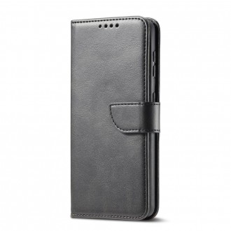 Magnet Case elegant case cover cover with a flap and stand function for Samsung Galaxy S22 Ultra black