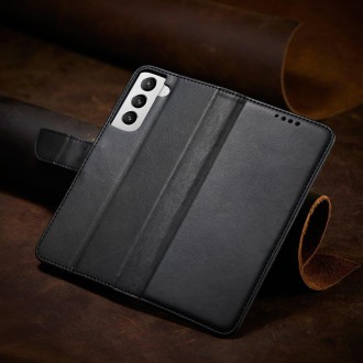 Magnet Case elegant case cover cover with a flap and stand function for Samsung Galaxy S22 Ultra black