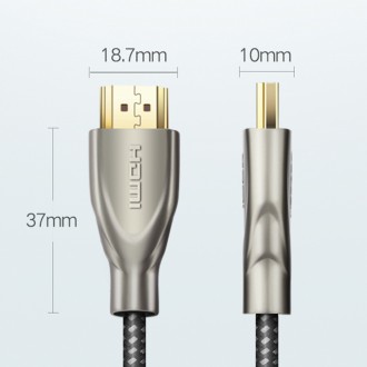 Ugreen kabel HDMI 2.0 4K 60Hz 1m šedý (HD131)